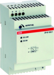 Источник постоянного тока модульный 90-264В 25ВА 12В стабил-ное выходное напряжение 25Вт на DIN-рейку устойчив к КЗ IP20 ABB COS/SST светосигнальная а