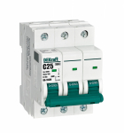 Выключатель автоматический 3-полюсный (3P) 25А хар. C DEKraft ВА-103