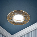 KL40 SL/GD/1 Светильник ЭРА Светильник ЭРА литой "алюминевый " MR16,12V/220V, 50W золото/серебро ( KL40 SL/GD/1 Светильник ЭРА Светильник ЭРА литой "алюминевый " MR16,12V/220V, 50W золото/серебро (