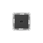 Механизм розетки HDMI, чёрный Эпика EKF