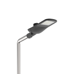 Светодиодный светильник VARTON уличный Tornado Road крепление на консоль 30 Вт 2700 K 1..10V NEMA RAL9005 черный муар