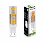 Лампа светодиодная, (7W) 230V G9 4000K JCD9, LB-433
