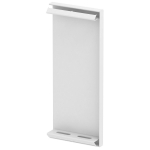 Заглушка торцевая кабель-канала Rapid 80, 70x170 мм, сталь белый