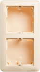 Коробка для открыт. монтажа 2-мест. пластик глянцев. IP20 Systeme Electric Wessen 59