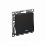 Выключатель 1кл с подсв с/у карбон механизм быстрозажим AtlasDesign Systeme Electric (1/5) Выключатель 1кл с подсв с/у карбон механизм быстрозажим AtlasDesign Systeme Electric (1/5)