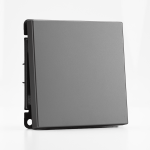 Переключатель 1кл промеж с/у сталь механизм быстрозажим ArtGallery Systeme Electric (1/5/20)