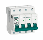 Выключатель автоматический 4-полюсный (4P) 16А хар. C DEKraft ВА-103