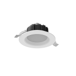 Светодиодный светильник VARTON DL-01 круглый встраиваемый 120x65 мм 11 Вт Tunable White (2700-6500 K) IP54/20 RAL9010 белый матовый диммируемый по про