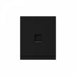 Розетка SETE компьютерная RJ45 кат6 с/у антрацит IP20/IP44 KRANZ Розетка SETE компьютерная RJ45 кат6 с/у антрацит IP20/IP44 KRANZ