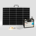 Портативная солнечная электростанция ЭРА ERAZS-02 (комплект), 400 Вт, 54 000 мАч, Li-ion. Солнечная панель 50 Вт