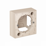 Коробка для накладного монтажа крем AtlasDesign Systeme Electric (1/4)