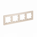 Рамка 4гн крем AtlasDesign Systeme Electric (1/15)