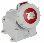 Розетка стц. ССИ-1142 16А-6ч 380В 3P+PE IP67 IEK