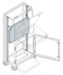 Монтажная плата 400x800 сталь ABB АМ2 шкафы