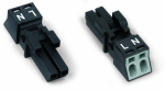 Разъем 2-пол. Код. A 1,50 mm белые WINSTA® MINI 890-222