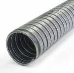 Металлорукав D17.5мм сталь металлик без обшивки ip42 -60-300°C ПРОМРУКАВ _