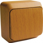 Выключатель 1кл о/у бук IP20 Этюд Systeme Electric  (1/25/200)