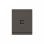 Розетка SETE компьютерная RJ45 кат6 с/у графит IP20/IP44 KRANZ Розетка SETE компьютерная RJ45 кат6 с/у графит IP20/IP44 KRANZ