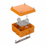 Коробка огнестойкая для о/п 40-0300-FR2.5-4 Е15-Е120 100х100х50 Промрукав