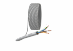 Кабель витая пара ЭРА SIMPLE U/UTP 4x2x24AWG Cat5e CU LSZH нг(А)-HF серый 305м Кабель витая пара ЭРА SIMPLE U/UTP 4x2x24AWG Cat5e CU LSZH нг(А)-HF серый 305м