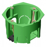 Коробка для скрытого монтажа 45x68x65x45мм для полой стены пластик ip20 HEGEL 12 серия