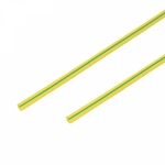 Термоусадочная трубка ТУТнг 3/1,5 жёлто-зелёная REXANT (50/50/3000)
