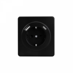 Розетка 1гн USB+tapeC шторки с/у оникс механизм 5В/2,4А 5В/3А MIELE ROUND 16А KRANZ (1/80)