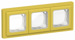 FLITE Рамка 3-мест. IP55 Рпро-3-55-ФлЖК ж/к IEK