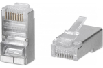 WRline Коннектор RJ-45 под витую пару, категория 5e, экранированный, универсальный (100 шт в упак.) WRline Коннектор RJ-45 под витую пару, категория 5e, экранированный, универсальный (100 шт в упак.)