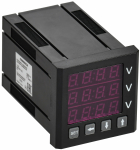 Вольтметр цифр. щит. 3-ф. 48х48 LED GENERICA Вольтметр цифр. щит. 3-ф. 48х48 LED GENERICA