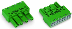 Разъем 4-пол. Код. Q 4,00 mm зеленые WINSTA® MIDI 770-1324