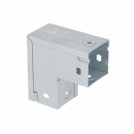 Угол д/листового кабель.лотка 90° вертикально ниспадающий (внешний) сталь DKC