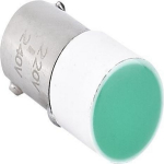 Лампа BA9s для NP2, зеленая, AC/DC24В (LED) (R)