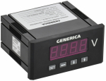 Вольтметр цифр. щит. 1-ф. DO RS-485 48х96 LED GENERICA Вольтметр цифр. щит. 1-ф. DO RS-485 48х96 LED GENERICA