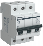 Авт.выкл. 3Р 20А 4,5кА B ВА47-29М GENERICA IEK (1/4/48)