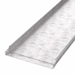 Лоток неперфорированный Профи HDZ 400х50х6000 (1,5 мм) (12 м/уп) Промрукав