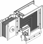 Секц. угл. вниз н/2 800А Cu 3L+N+1/2PE IP55 тран. IEK Секц. угл. вниз н/2 800А Cu 3L+N+1/2PE IP55 тран. IEK