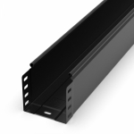 Лоток неперфорированный Стандарт 100х100х3000 (0,7 мм) RAL 9005 (6 м/уп) Промрукав Лоток неперфорированный Стандарт 100х100х3000 (0,7 мм) RAL 9005 (6 м/уп) Промрукав