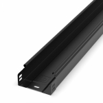 Лоток неперфорированный Стандарт 100х50х3000 (0,7 мм) RAL 9005 (24 м/уп) Промрукав Лоток неперфорированный Стандарт 100х50х3000 (0,7 мм) RAL 9005 (24 м/уп) Промрукав