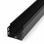 Лоток неперфорированный Стандарт 100х80х3000 (0,7 мм) RAL 9005 (6 м/уп) Промрукав Лоток неперфорированный Стандарт 100х80х3000 (0,7 мм) RAL 9005 (6 м/уп) Промрукав