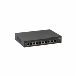 Коммутатор SKAT PoE-8E-2E  PoE Plus, мощность 120Вт, порты: 8-Ethernet, 2-Uplink