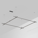 Основание ART-APRIORI-QUADRAT-HANG-3000x3000 (BK) (Arlight, IP20 Металл, 3 года)