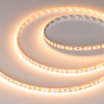 Лента FC-A120-8mm 24V Warm2400-CX1 (10 W/m, IP20, 5m) (Arlight, резка 1 светодиод)