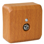 Розетка 1гн ТВ о/у бук IP20 Этюд Systeme Electric  (1/20/120)