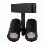 Светильник трековый светодиодный MTR16  2320A  2X10w 4000K 36° BL (чёрный) IP20 Jazzway