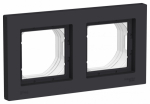 Рамка 2гн карбон IP44 AQUA AtlasDesign Systeme Electric (1/10)