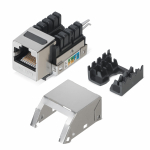 WRline Вставка Keystone Jack RJ-45, 90 градусов, категория 5e, экранированная, заделка тип 110 WRline Вставка Keystone Jack RJ-45, 90 градусов, категория 5e, экранированная, заделка тип 110