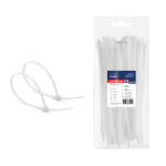 Хомут 3,6х250мм нейлон белый (100шт) PLEXUP Хомут 3,6х250мм нейлон белый (100шт) PLEXUP