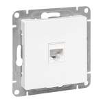Розетка RJ45 (cat5), белый Эпика EKF