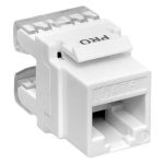 Модуль Keystone TeraLINK PRO Cat.6 RJ-45 неэкранированный 110 IDC 180 градусов белый